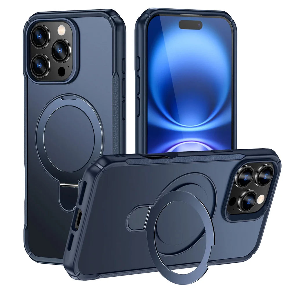 MagSafe Stand Case For iPhone 15-17 Pro Max