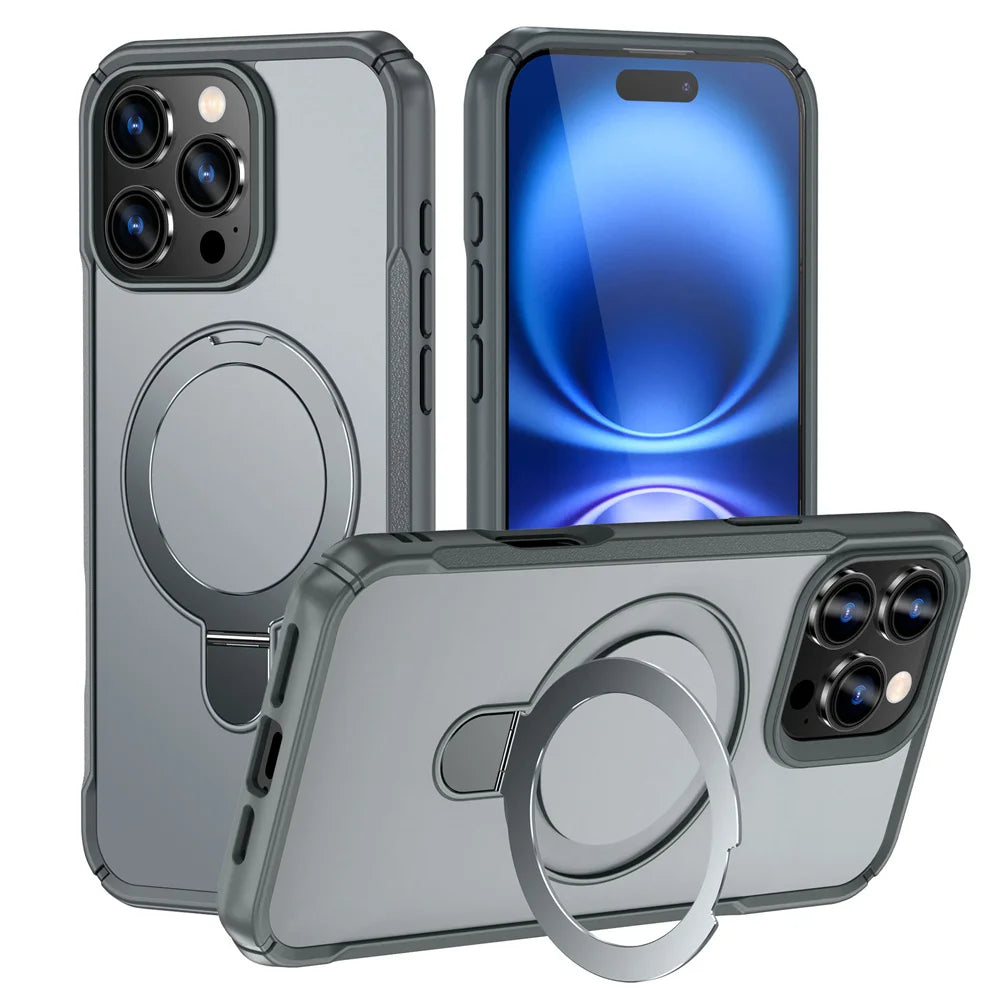 MagSafe Stand Case For iPhone 15-17 Pro Max