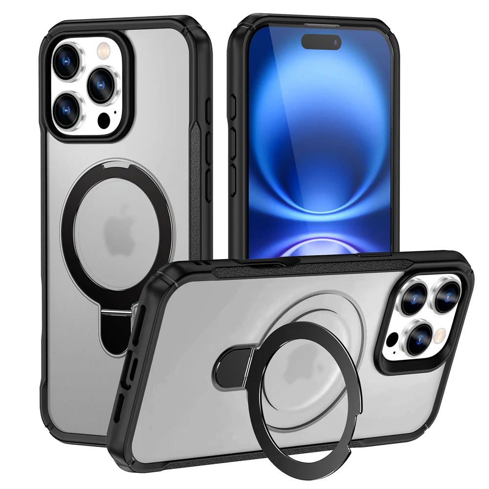 MagSafe Stand Case For iPhone 15-17 Pro Max
