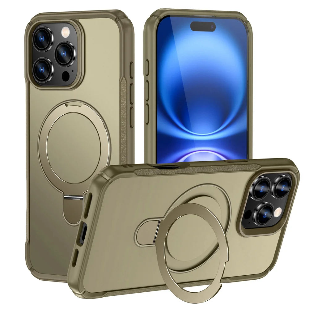 MagSafe Stand Case For iPhone 15-17 Pro Max